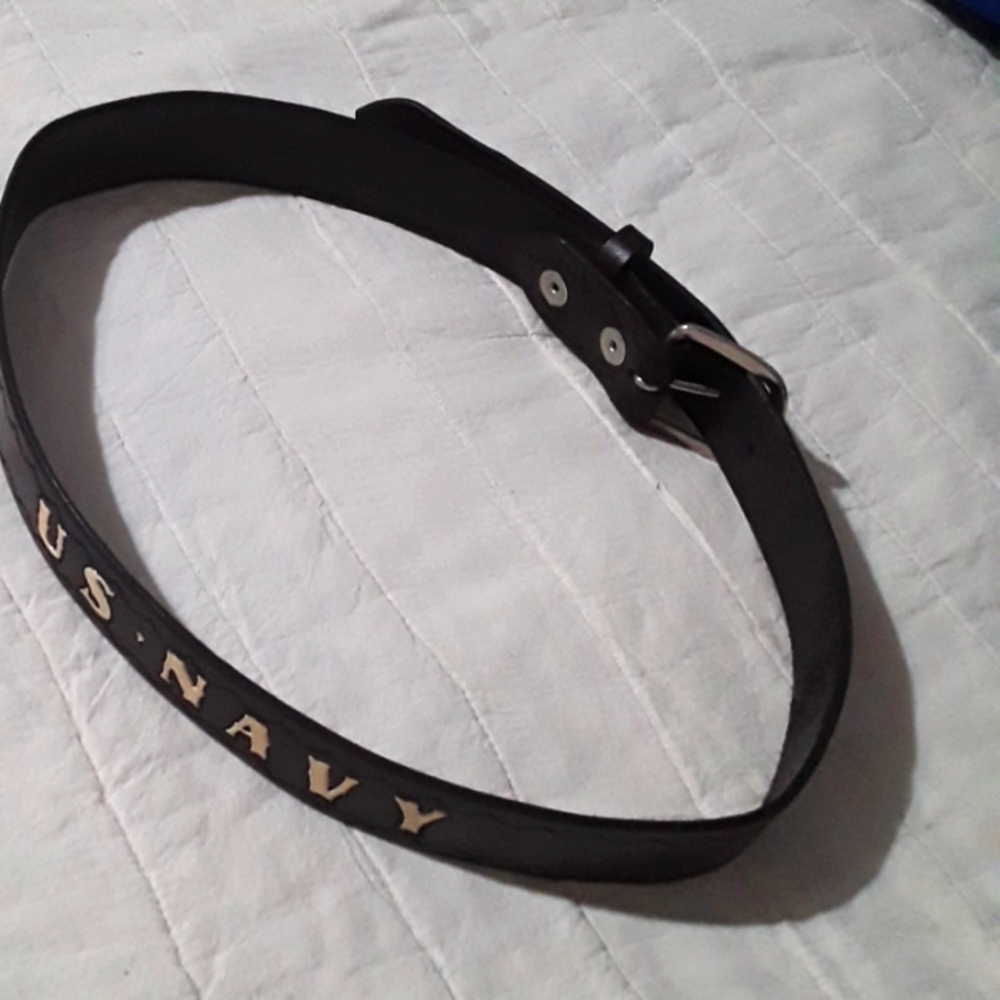 Men's U.S. NAVY genuine belt